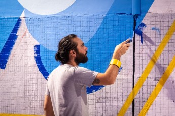 Ërell - Work in progress - Tunnel des Tuileries - l’art urbain en bord de Seine - Juillet 2022