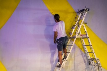 Romain Froquet - Work in progress - Tunnel des Tuileries - l’art urbain en bord de Seine - Juillet 2022