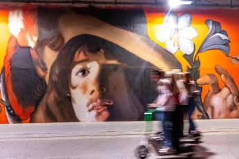 Andrea Ravo Mattoni - Tunnel des Tuileries - l’art urbain en bord de Seine - Août 2022