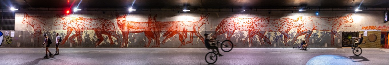 War ! - Tunnel des Tuileries - l’art urbain en bord de Seine - Août 2022