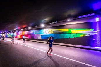 Hydrane - Tunnel des Tuileries - l’art urbain en bord de Seine - Août 2022