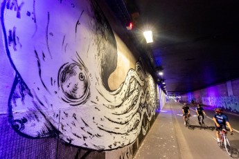 Kraken - Tunnel des Tuileries - l’art urbain en bord de Seine - Août 2022