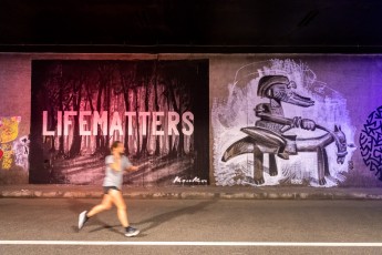 Kouka et Ernesto Novo - Tunnel des Tuileries - l’art urbain en bord de Seine - Août 2022