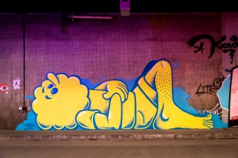 Hobz - Tunnel des Tuileries - l’art urbain en bord de Seine - Août 2022