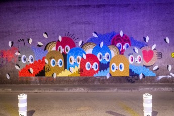 Bish - Tunnel des Tuileries - l’art urbain en bord de Seine - Août 2022