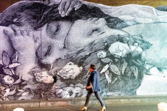 Madame - Tunnel des Tuileries - l’art urbain en bord de Seine - Octobre 2022