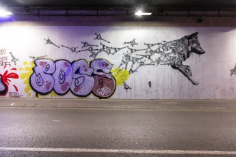 Jussi TwoSeven - Tunnel des Tuileries - l’art urbain en bord de Seine - Octobre 2022