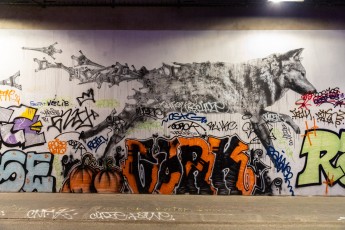 Jussi TwoSeven - Tunnel des Tuileries - l’art urbain en bord de Seine - Janvier 2023