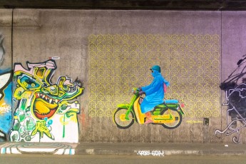 Mouad Aboulhana - Tunnel des Tuileries - l’art urbain en bord de Seine - Octobre 2022