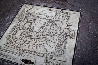 Alëxone - Plaque d'égout - Nancy - Septembre 2022