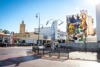 JAZ - Franco Fasoli - Avenue Hassan II - Jidar Festival - Rabat (Maroc)