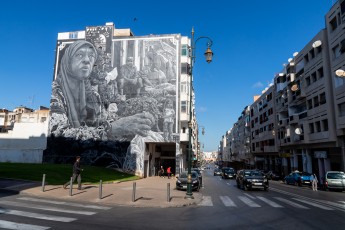 Paola Delfin - Avenue Moulay Ismael - Jidar Festival - Rabat (Maroc)