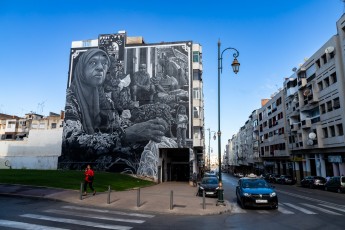 Paola Delfin - Avenue Moulay Ismael - Jidar Festival - Rabat (Maroc)