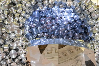 "Sangam" exposition de Subodh Gupta pour Le Bon Marché du 9 janvier au 19 février 2023