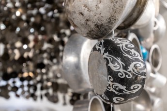 "Sangam" exposition de Subodh Gupta pour Le Bon Marché du 9 janvier au 19 février 2023