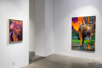 "Ne comptez pas sur moi pour attendre que tout meure" exposition de Rouge Hartley à la galerie Chenus-Longhi du 22 au 26 mars 2023