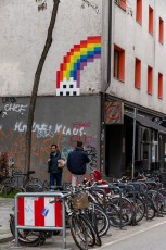 MUN_10 - Rainbow invader - Munich