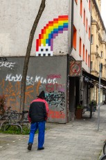 MUN_10 - Rainbow invader - Munich