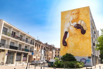 Inti - Rue Jules Flandrin - Grenoble - Street Art Fest Grenoble - Juin 2023
