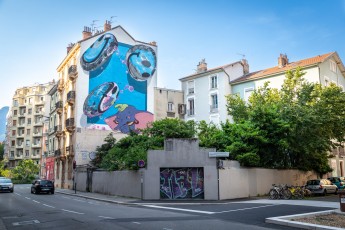 Fanakapan - Rue Marceau - Grenoble - Street Art Fest Grenoble - Juin 2023