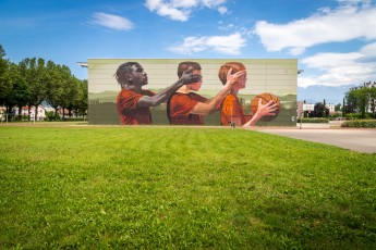 Case Maclaim - Gymnase Aristide Bergès - Seyssinet - Street Art Fest Grenoble - Juin 2023