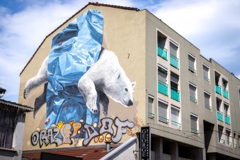 Never Crew - Cours Berriat - Grenoble - Street Art Fest Grenoble - Juin 2023