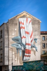 Never Crew - Rue des Bergers - Grenoble - Street Art Fest Grenoble - Juin 2023