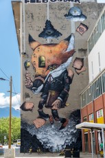 Veks Van Hillk - Boulevard du Maréchal Lyautey - Street Art Fest Grenoble - Juillet 2019