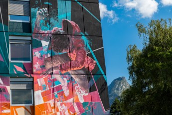 Robert Proch - Avenue Aristide Briant - Fontaine - Street Art Fest Grenoble - Juillet 2019