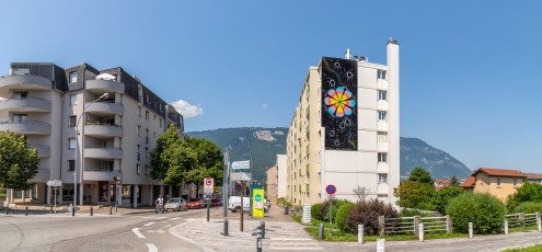 Mademoiselle Maurice - Avenue du Vercors - Fontaine - Street Art Fest Grenoble - Juin 2023