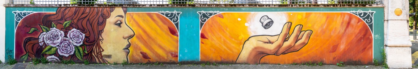 Etien' - Cours Berriat - Grenoble - Street Art Fest Grenoble - Juin 2023