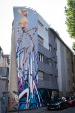 Maye & Momies - Rue des Bains - Grenoble - Street Art Fest Grenoble - Juin 2023