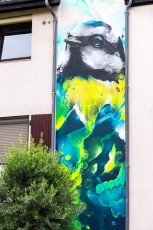 Daniel Mac Lloyd - Impasse du Saule - Meylan - Street Art Fest Grenoble - Juin 2023