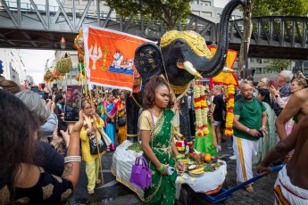 Fête de Ganesh - Métro La Chapelle - Août 2023