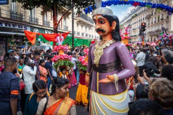 Fête de Ganesh - Métro La Chapelle - Août 2023