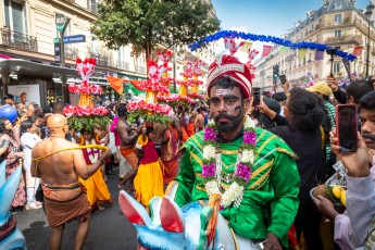 Fête de Ganesh - Métro La Chapelle - Août 2023