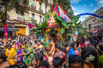 Fête de Ganesh - Métro La Chapelle - Août 2023