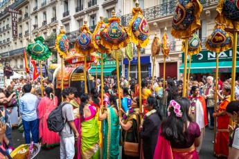 Fête de Ganesh - Métro La Chapelle - Août 2023