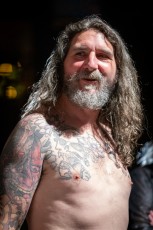 Fête pour les 25 ans du salon de tatouage Abraxas au Théatre du Renard le samedi 16 septembre 2023.