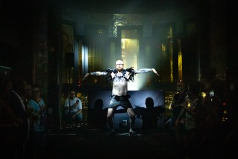 Fête pour les 25 ans du salon de tatouage Abraxas au Théatre du Renard le samedi 16 septembre 2023.