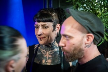 Fête pour les 25 ans du salon de tatouage Abraxas au Théatre du Renard le samedi 16 septembre 2023.