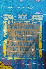 Jo Ber & Mr Poes - L'épopée de Guilgamesh - Tablette XI - Un grand homme qui ne voulait pas mourir - Rue du Pont à Moinet - Amiens