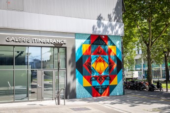 Shepard Fairey - Swan song - Galerie Itinerrance - Juillet 2024