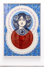 "Triple Trouble" exposition de Invader, Shepard Fairey et Damien Hirst à la Newport Street Gallery du 10 octobre 2025 au 29 mars 2026