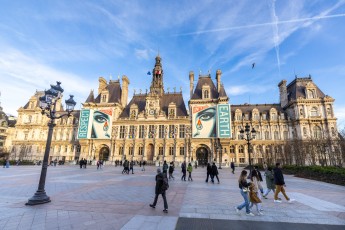 Shepard Fairey - Respect Hearth - Hôtel de ville - 04è Paris - Février 2026
