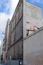 Bonom - Rue de la Fontaine au Roi 11è - Flamand Rose - Novembre 2008