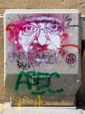 C215 - Homeless - Rue Quincampoix 04è - Juillet 2008