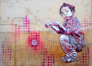 C215 - Rue d'Eupatoria 20è - Juillet 2008