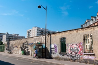 Claudio Ethos, Zoo Project et DaCruz - Rue de l'Ourcq 19è - Juillet 2010