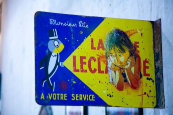 Exposition de C215 à la Galerie Itinérrance (Paris 13è) à l'occasion de la sortie du livre Community Service (Critères éditions).